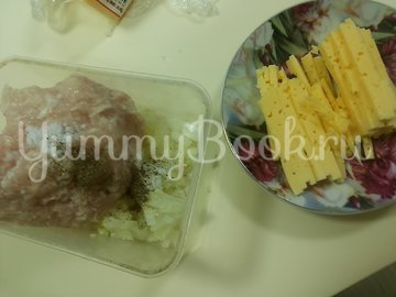 Бублики "фаршированные" на сковороде - шаг 1