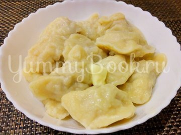 Вареники на кефире с фаршем - шаг 8