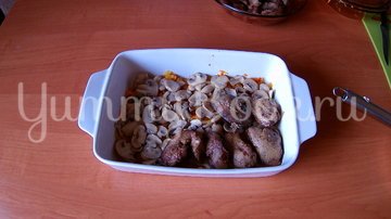 Запеканка из куриной печени - шаг 5