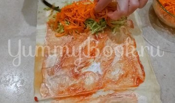 Сочная шаурма с курицей - шаг 9