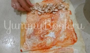 Сочная шаурма с курицей - шаг 8