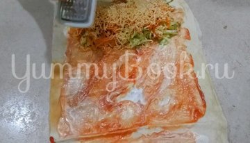 Сочная шаурма с курицей - шаг 10
