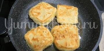 Лепёшки с сыром Сулугуни - шаг 7