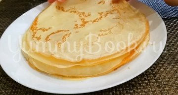 Блины с творогом в духовке - шаг 5
