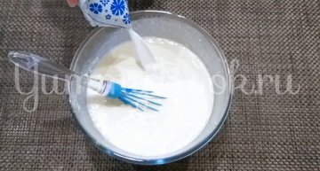 Блины с творогом в духовке - шаг 3