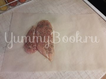 Запечённое в пергаменте куриное филе - шаг 3