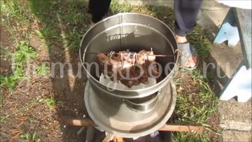 Свиные рёбрышки копчёные на мангале - шаг 4