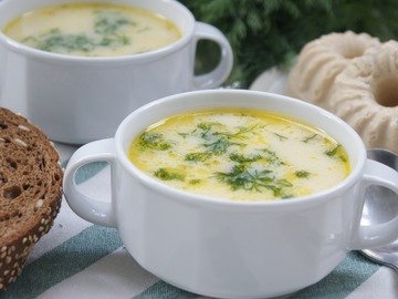 Суп с плавленым сыром &quot;Янтарь&quot; в мультиварке