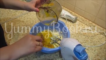 Медовик на кефире с цитрусовым кремом - шаг 6