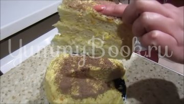 Медовик на кефире с цитрусовым кремом - шаг 8