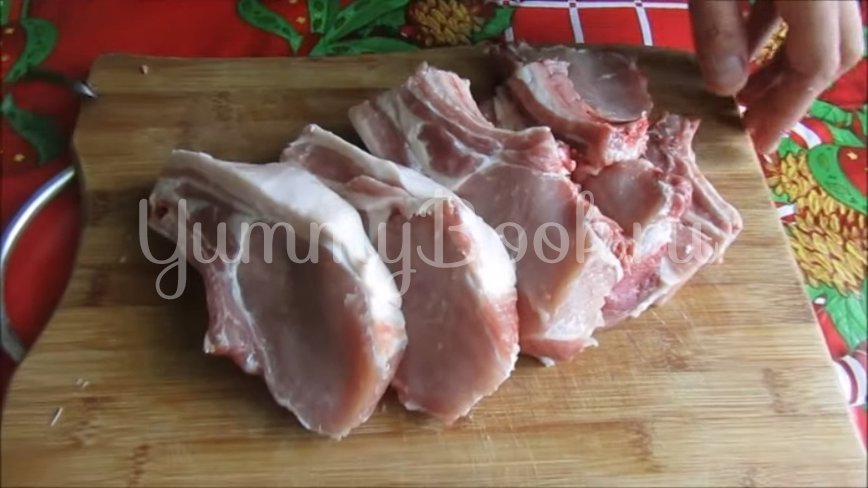 Свиная корейка на гриле без маринования - шаг 2
