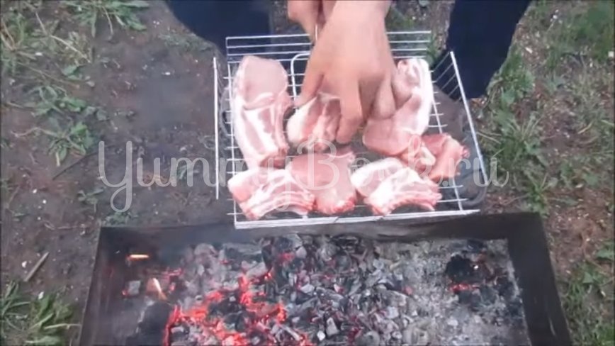 Свиная корейка на гриле без маринования - шаг 4