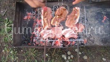Свиная корейка на гриле без маринования - шаг 5