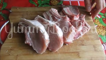 Свиная корейка на гриле без маринования - шаг 2