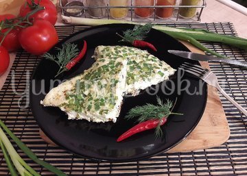 Сливочный омлет с фетой - шаг 7