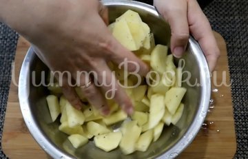 Овощная запеканка с курицей в духовке - шаг 5