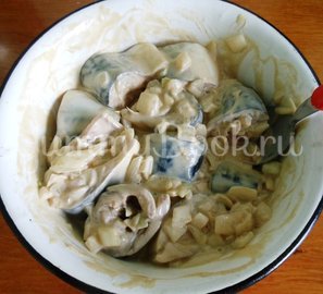 Скумбрия кусочками, запечённая в духовке - шаг 8