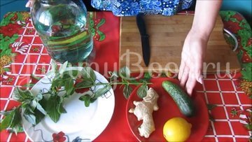 Вода Сасси для похудения и очищения организма - шаг 1
