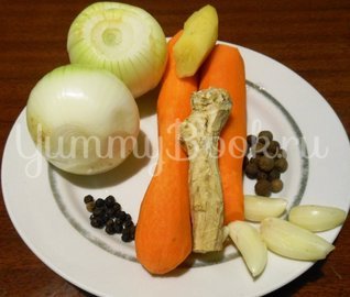 Домашний холодец из трёх видов мяса - шаг 5
