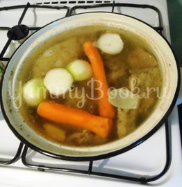 Домашний холодец из трёх видов мяса - шаг 6