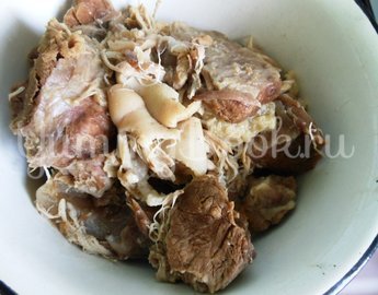Домашний холодец из трёх видов мяса - шаг 8