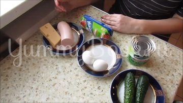 Салат на скорую руку - шаг 1