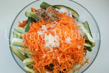 Огурцы по-корейски - шаг 3