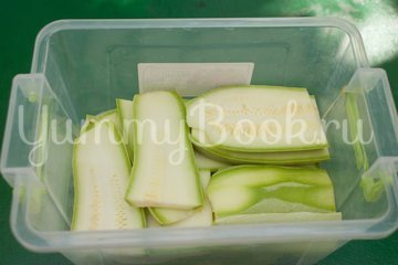 Маринованные кабачки на гриле или мангале - шаг 1