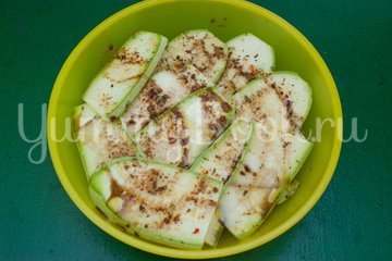 Маринованные кабачки на гриле или мангале - шаг 2