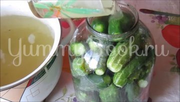 Огурцы с лимонной кислотой на зиму - шаг 4