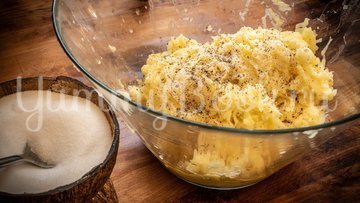 Тартар из семги с красной икрой - шаг 3
