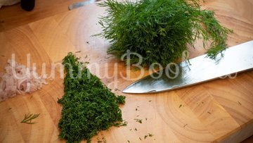 Тартар из семги с красной икрой - шаг 6