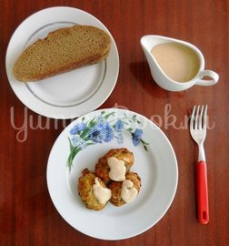 Паштейги из трески с сырным соусом - шаг 21