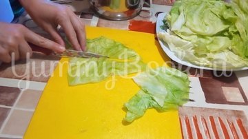 Голубцы маринованные по - корейски - шаг 2