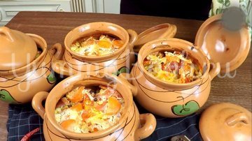 Охотничьи колбаски с картофелем в горшочках по-домашнему - шаг 12
