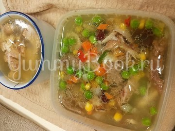 Холодец из языка в мультиварке - шаг 3