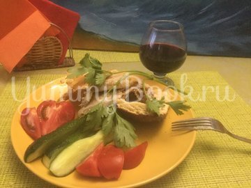 Курица в тесте - шаг 9