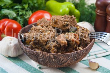Мясо с баклажанами - шаг 9