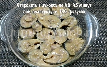Запеченная скумбрия в духовке - шаг 4