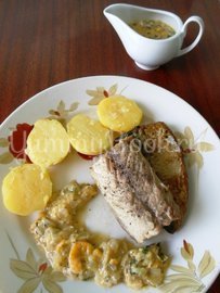 Макрель в крыжовенном соусе - шаг 21