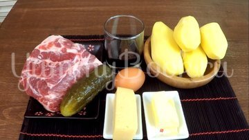 Отбивное мясо в соусе под пюре - шаг 1