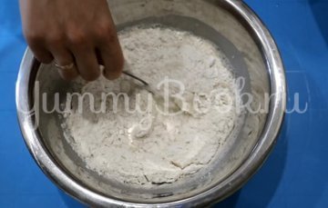Вареники с капустой на воде и дрожжах - шаг 2