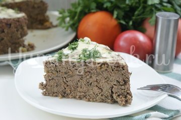 Печеночный пирог в мультиварке - шаг 7
