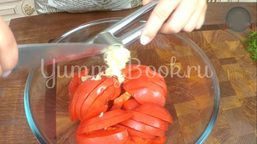Закуска из помидоров в горчичном соусе  - шаг 3