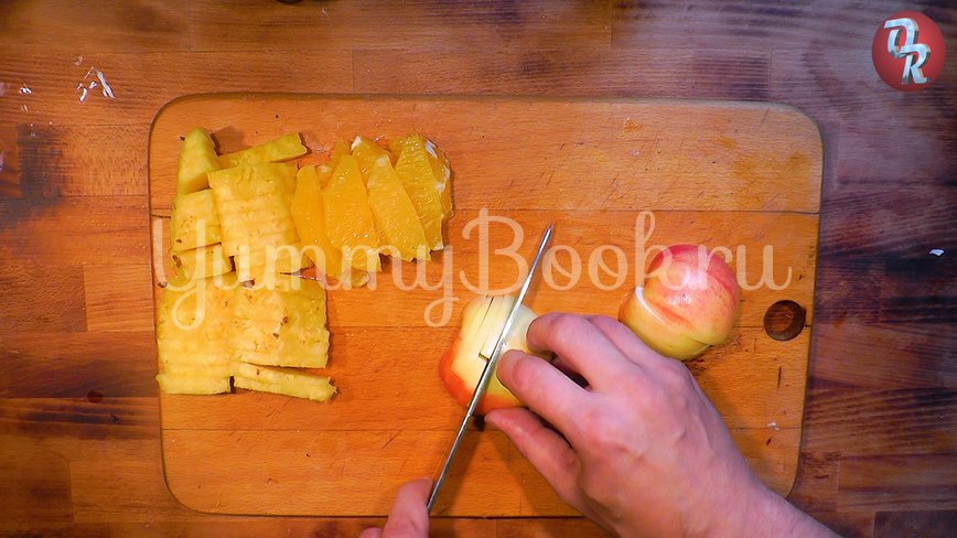 Творожные пирожные с фруктами - шаг 7