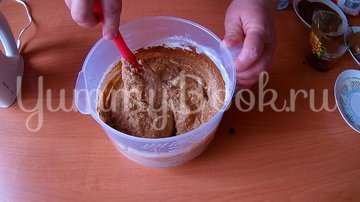 Орехово-кофейный торт на День рождения - шаг 3