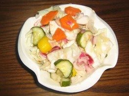 Салат из маринованных овощей