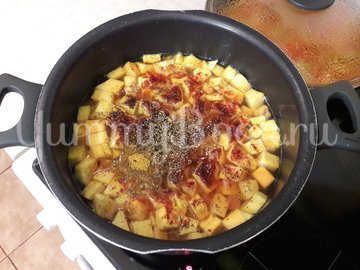 Овощной тыквенно-гороховый суп - шаг 10