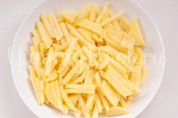 Жареный картофель с тыквой - шаг 1