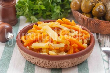 Жареный картофель с тыквой - шаг 5